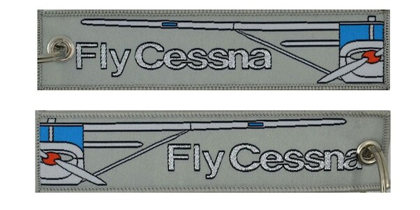 Keyholder with FLY CESSNA on both sides KEY-FLYCESSNA