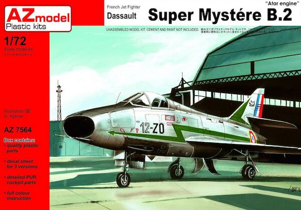 Super Mystére B.2 'Atar engine' French AF AZ7564