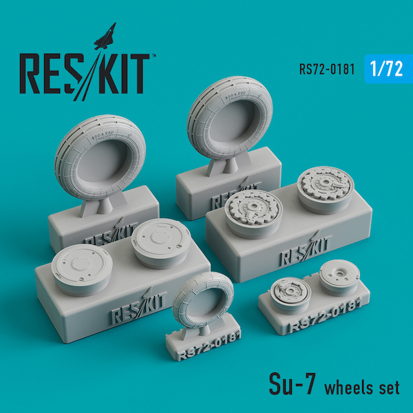 Sukhoi Su7 Fitter Wheel set RS72-0181