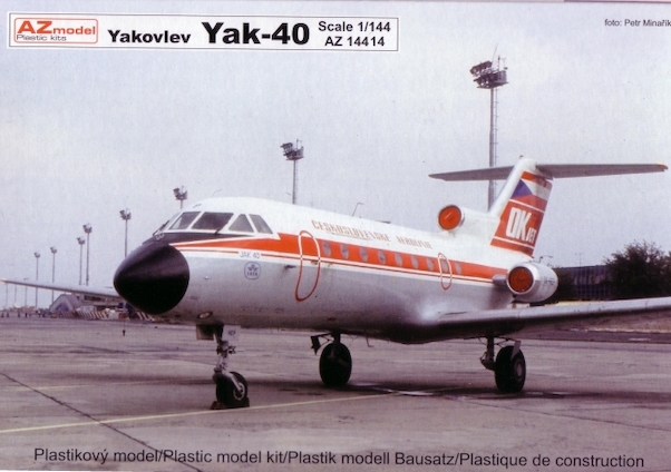 Yakovlev Yak40 (CSA, General Air) AZ14414