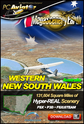 Mega Scenery Earth: Newsouthwales-west, Australia (Download version) newsouthwales-west
