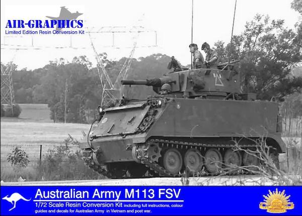 Australian Army M113 FSV Vietnam War Fire Support vehicle (Italeri) AIR.MV7201