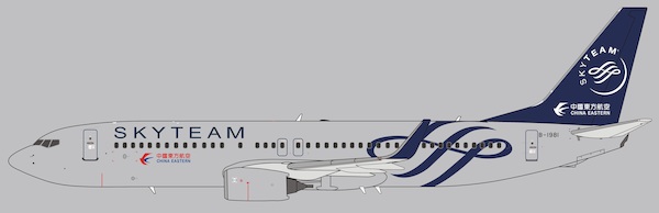 Boeing 737-800 China Eastern SkyTeam B-1981 202039