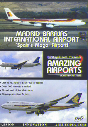 Madrid New Barajas Mega-Airport Europe #1 Gateway South America! 0881687004495
