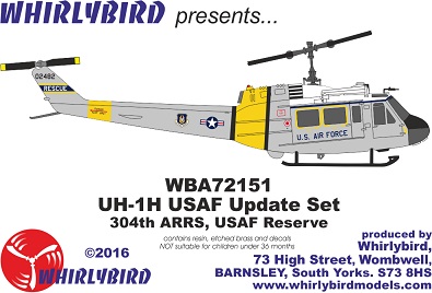 Bell UH1H (304 ARRS USAF) WBA72151