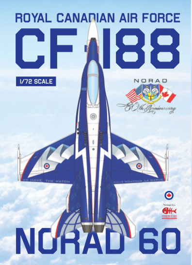 CF188 Hornet (NORAD 60th Anniversary) FS48-003