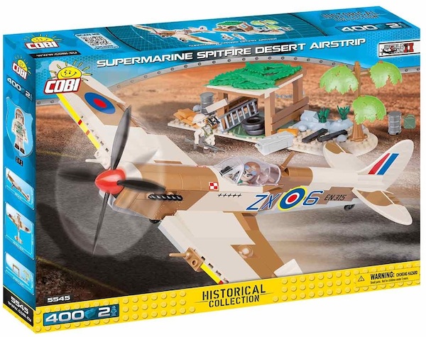 Supermarine Spitfire Desert Airstrip (400 pieces) 5545