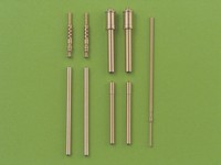 Focke Wulf Fw190 A6 armament set (MG 17 barrel tips, MG 151 barrels, MG151 barrels in fairings) & Pitot Tube AM-48-018
