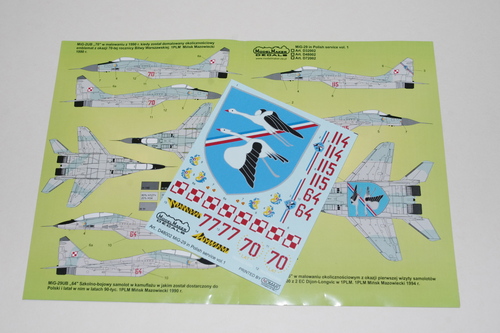 Mikoyan MiG29 Fulcrum in Polish Service vol 1 MMD-48002