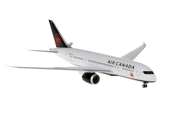 B787-8 (Air Canada new colours) C-GHPQ on ground wings version with gears, NO stand HG10963GR