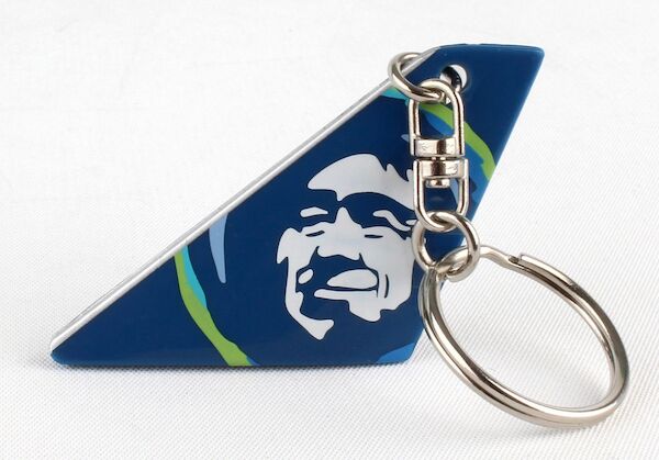 Alaska Airlines 2019 livery Tail keychain TK2909-1