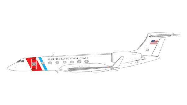 Gulfstream G650 / C37B US Coast Guard 02 G2USC918