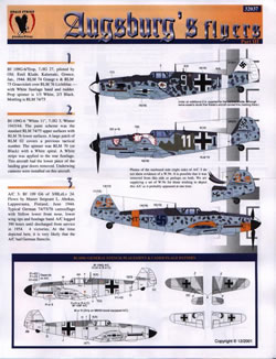 Augsburg`s flyers (BF109G-6) ES32037