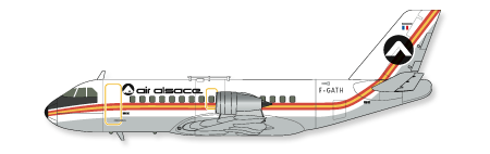 Fokker VFW614 (Air Alsace) FR14047