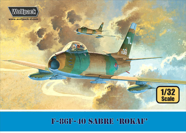 North American F86F-40 Sabre (ROKAF) (Kinetic kit) WP13201