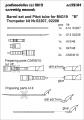 Barrel set and Pitot tube MiG19