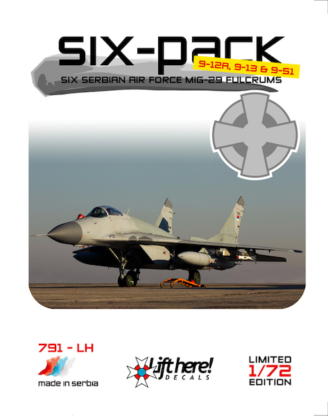 Six Pack, six Serbian MiG29 Fulcrums 314LH