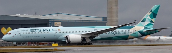 Boeing B787-10 Etihad Airways Greenliner A6-BMH 04318