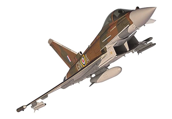 Eurofighter Typhoon FGR.4 ZK349 GN-A, Flt. Lt. Ben Westoby-Brooks, RAF No.29(R) Squadron, Battle of Britain 75th Anniversary commemorative scheme, Typhoon Display Team, RAF Coningsby, Lincolnshire, Summer 2015 AA29001
