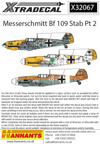 Messerschmitt BF109 Stab Pt 2 (8) x32067