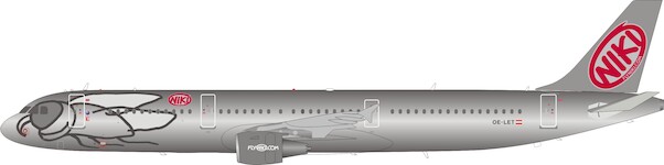 Airbus A321-200 Niki OE-LET with stand IF321HG1120