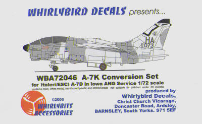 A7K Corsair Conversion (ESCI/Italeri) WBA72046