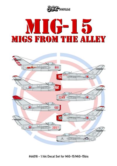 MiG15, migs from the Alley JBR44016