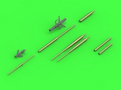 Suchoi Su17/20/22 (Fitter) Pitot tubes and 30mm gun barrels AM-72-106
