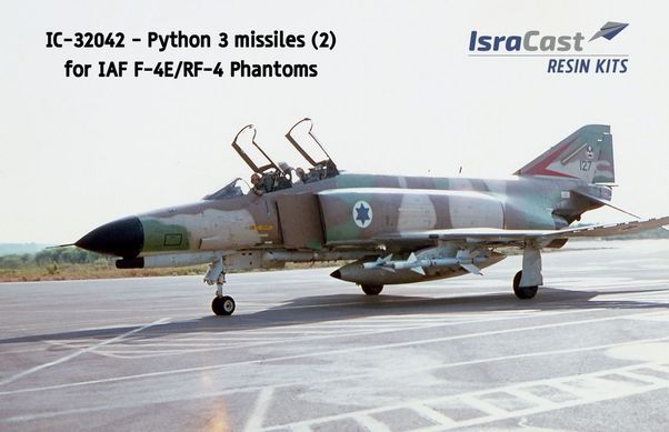 Python 3 missiles for F-4E Phantoms (Israeli AF) 32042
