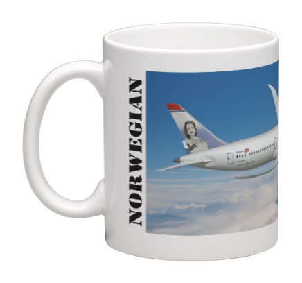Mug Norwegian Boeing B787 MOK-NOR