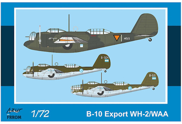 Glenn Martin 139 WH-2/WAA (B10 Export) (Dutch KNIL & Argentina) BACK IN STOCK! FR042