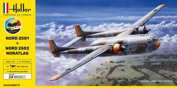Nord N2501 & Nord 2502 Noratlas twinset (2 kits) 85374