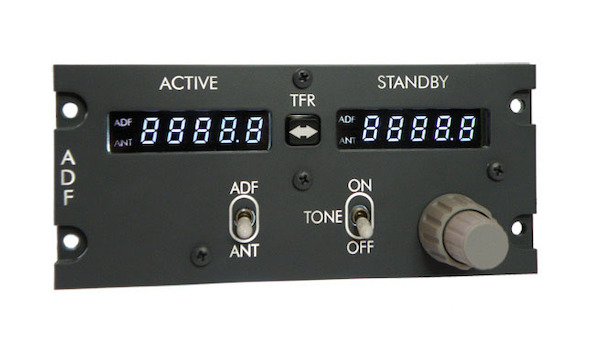 B737 ADF Radio Module, white digits.  2M15