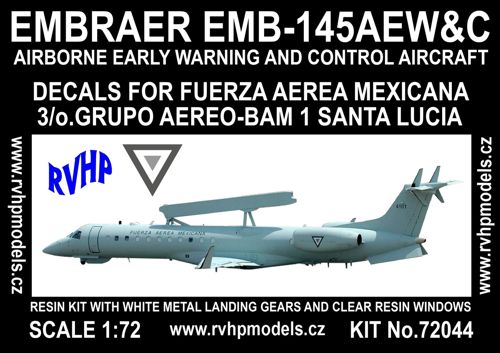 Embraer EMB145 AEW&C (Mexican AF) RVH72044