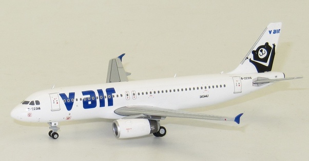 A320 (V Air) B-22316 with Antenna DAVAX316