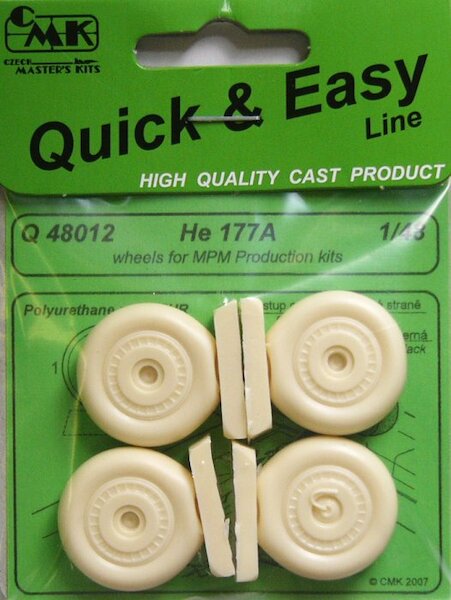 Heinkel He177A wheels CMK-Q48012