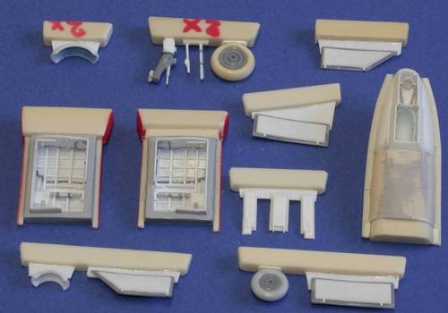 Gloster Meteor FR Mk 8/9 Undercarriage set (MPM) CMKA7128
