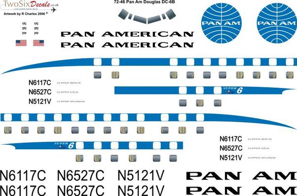 Douglas DC6B (PanAm) 72-46