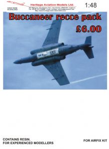 Buccaneer Recce pack (Airfix) HAAC48026