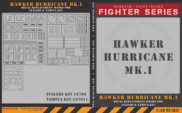 Hurricane MK1 Decal replacement set (Italeri) MM48047