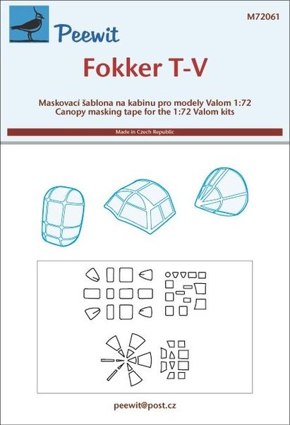 Fokker TV masking (Valom) M72061