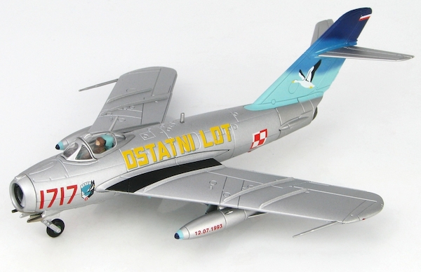MIG17F / LIM-5 (Polish Air Force, 1717, 45th Experimental Aviation Squadron, July 12, 1993) HA5905
