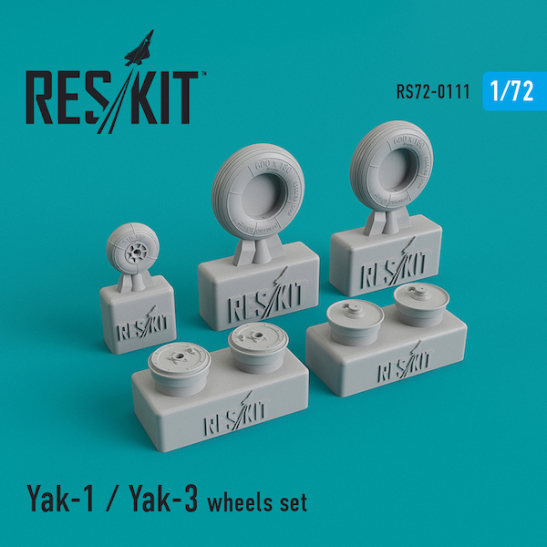 Yakovlev Yak1/Yak3 Wheel set RS72-0111