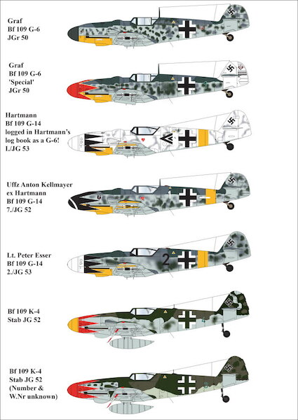 Tulip Messerschmitt BF109's 32D016