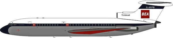 HS121 TRIDENT 1E BEA G-ARPB ARDBA24
