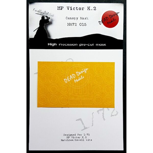 HP Victor K MK2 Canopy mask (Matchbox, Revell)  NM72015