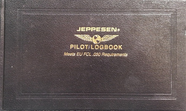 Jeppesen European Pilot Log Book meeting EU-FCL 0.50 JEULOG