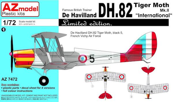 De Havilland DH82 Tiger Moth Mk.II (International) az7472