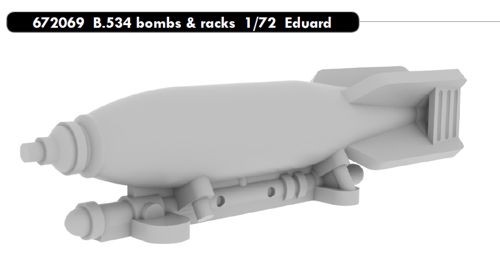 Avia B534 Bombs and racks (Eduard) E672069