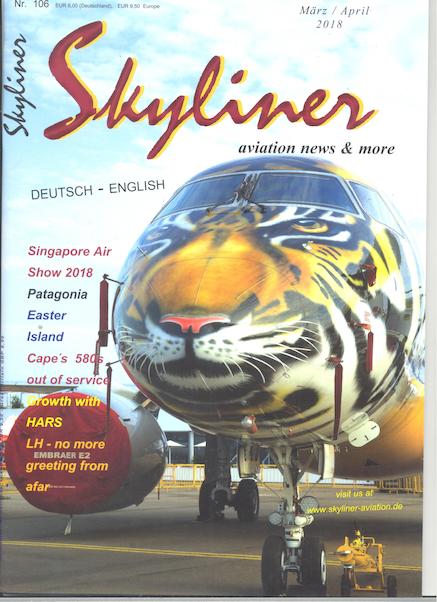 Skyliner, Aviation News & More Nr. 106 Marz/April 2018 SKYLINER 106